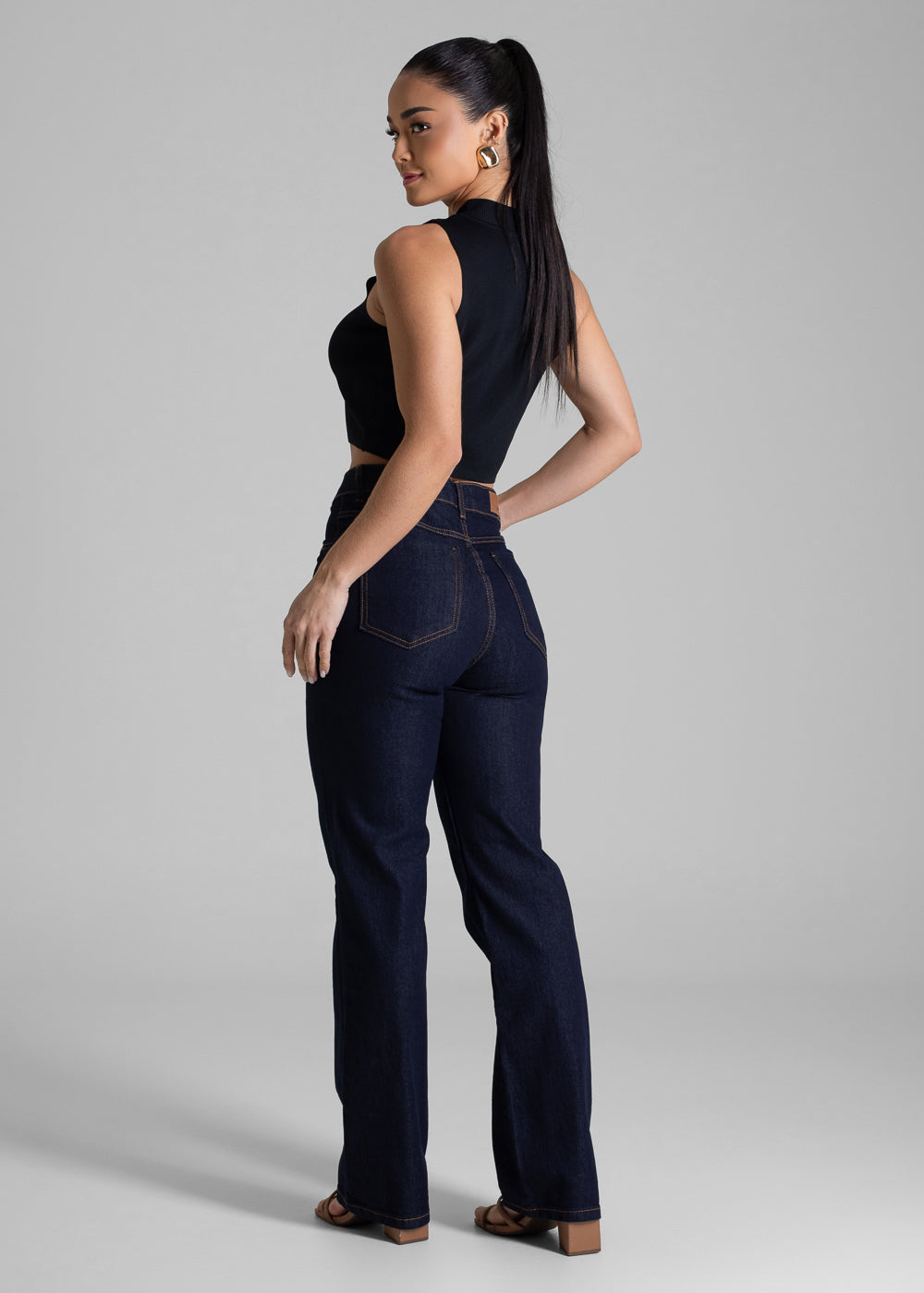Calça Jeans Sawary Reta - 283435 AZUL
