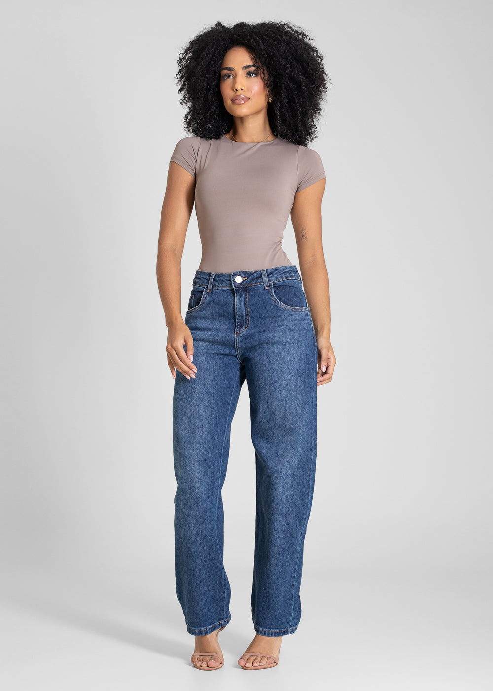 Calça Jeans Sawary Balloon - 283463 AZUL