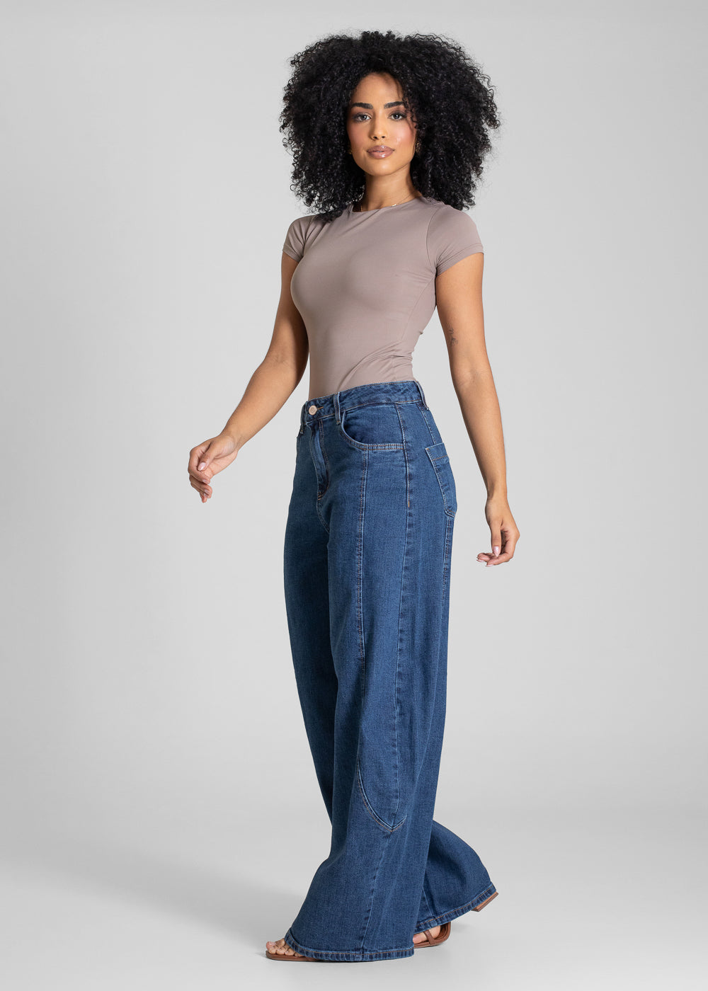 Calça Jeans Sawary Balloon - 283464 AZUL