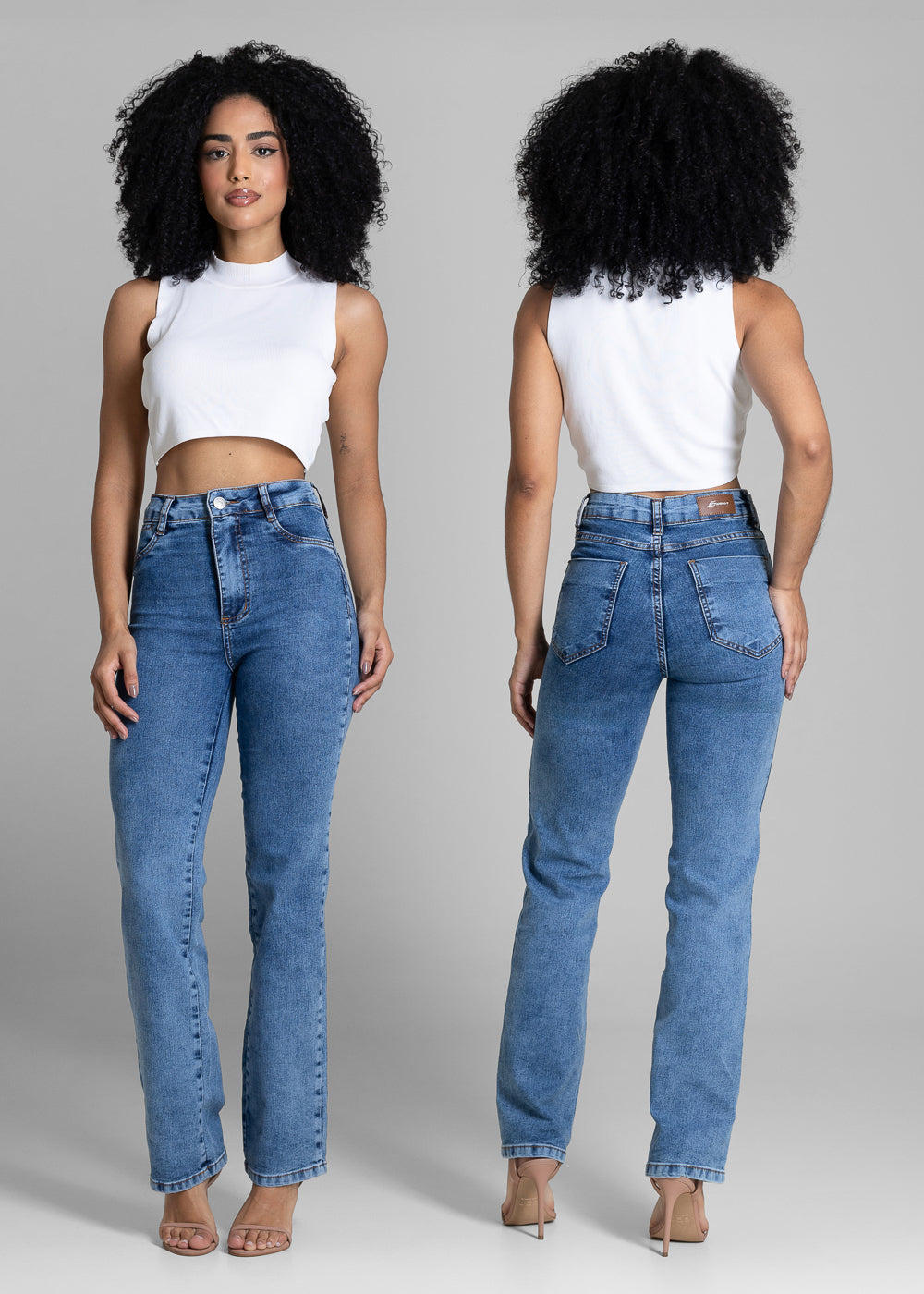 Calça Jeans Sawary Reta - 283476 AZUL