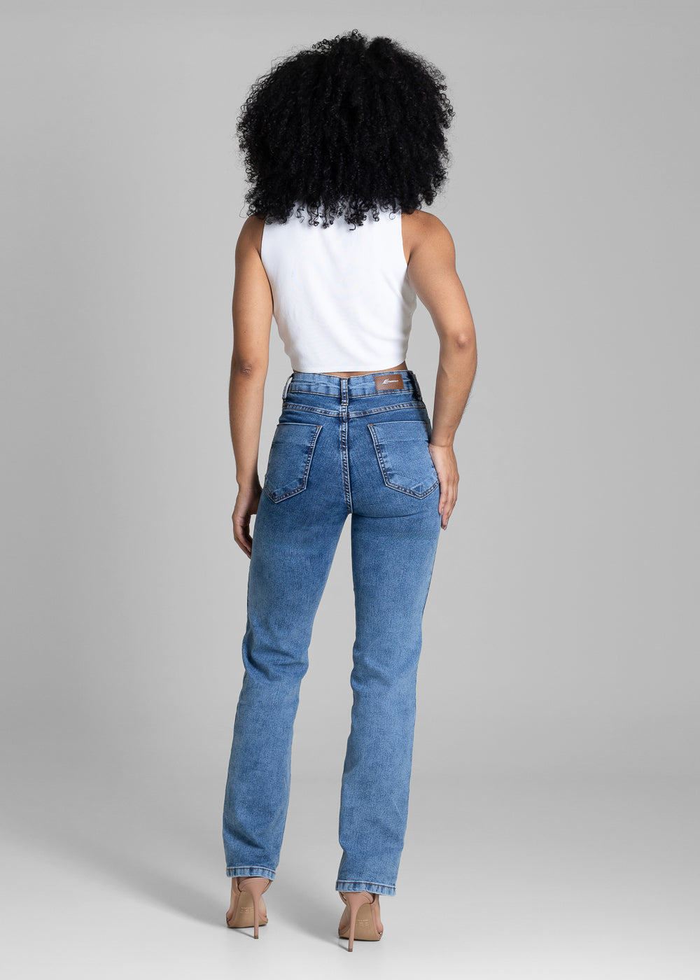 Calça Jeans Sawary Reta - 283476 AZUL