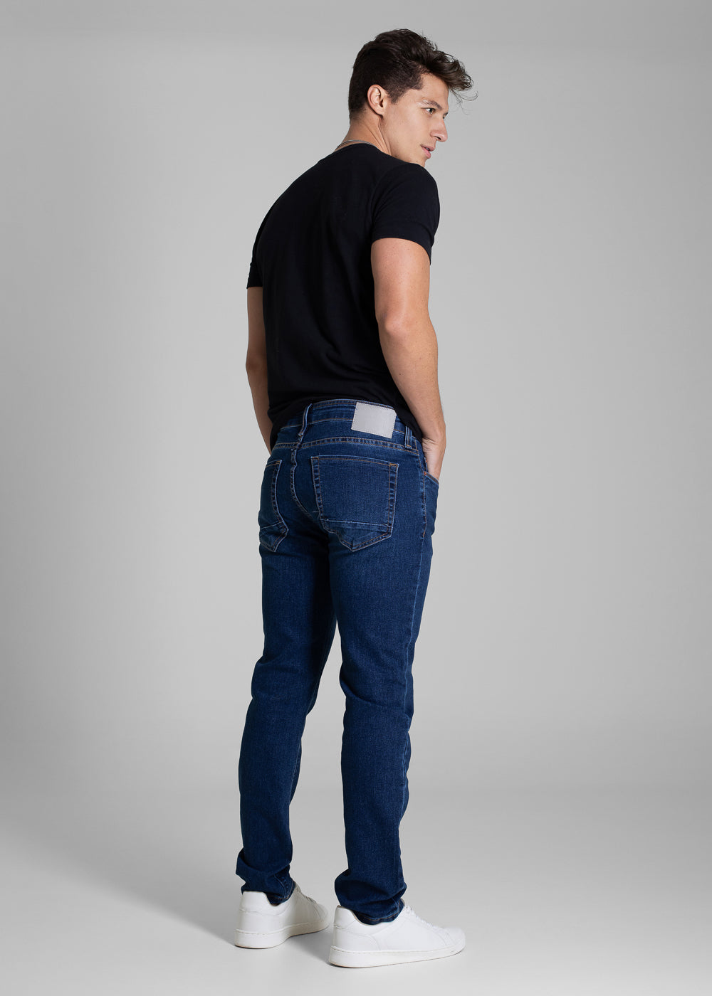 Calça Jeans Sawary Slim - 283489 AZUL
