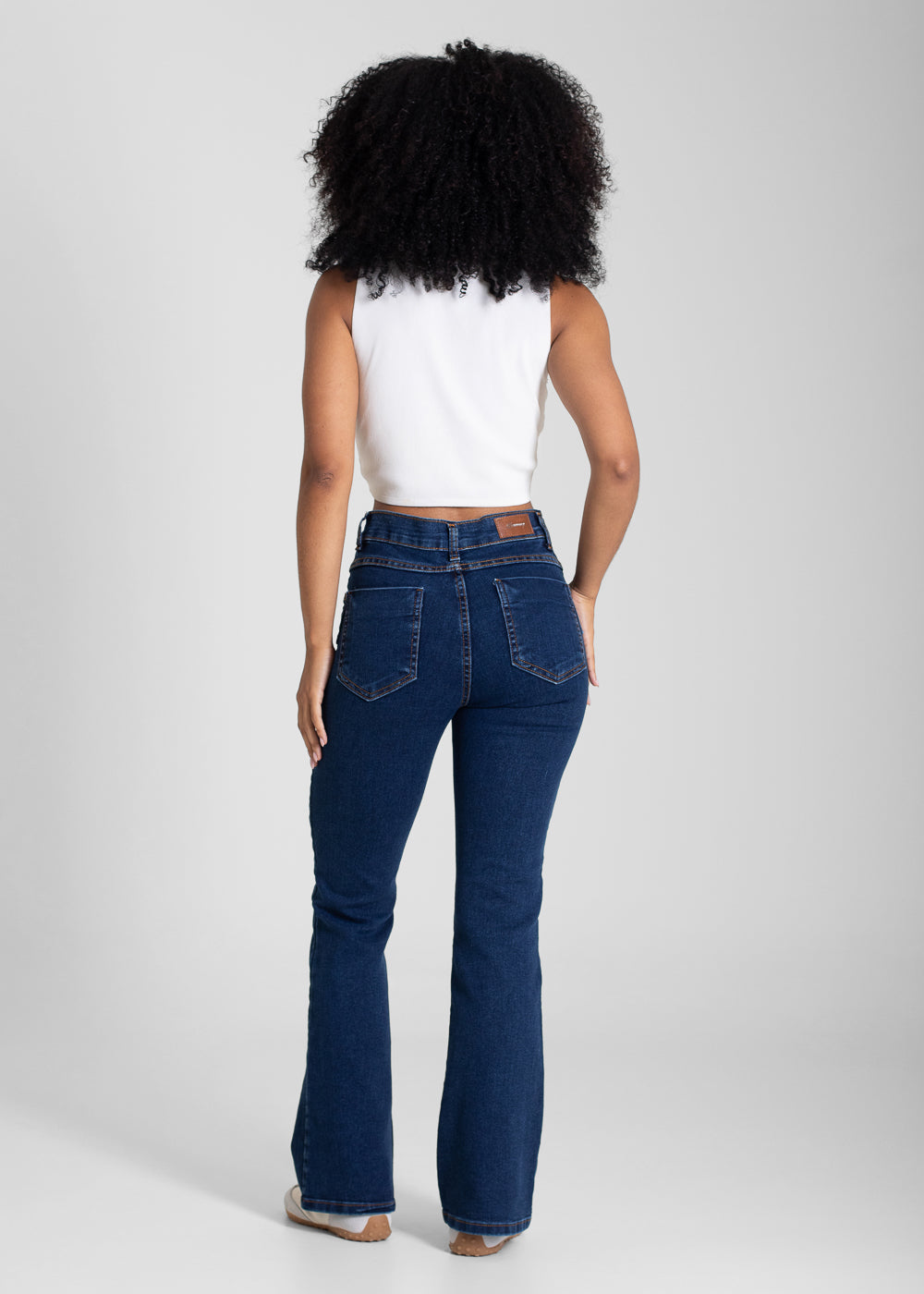 Calça Jeans Sawary Boot Cut Petit - 283499 AZUL