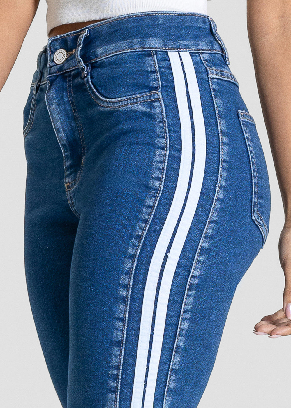 cigarette cala Cigarrete Cala Jeans Com Barra Dobrada Cala Com A Barra Dobrada Clearance Cala Cigarrete Feminina com Nervura
