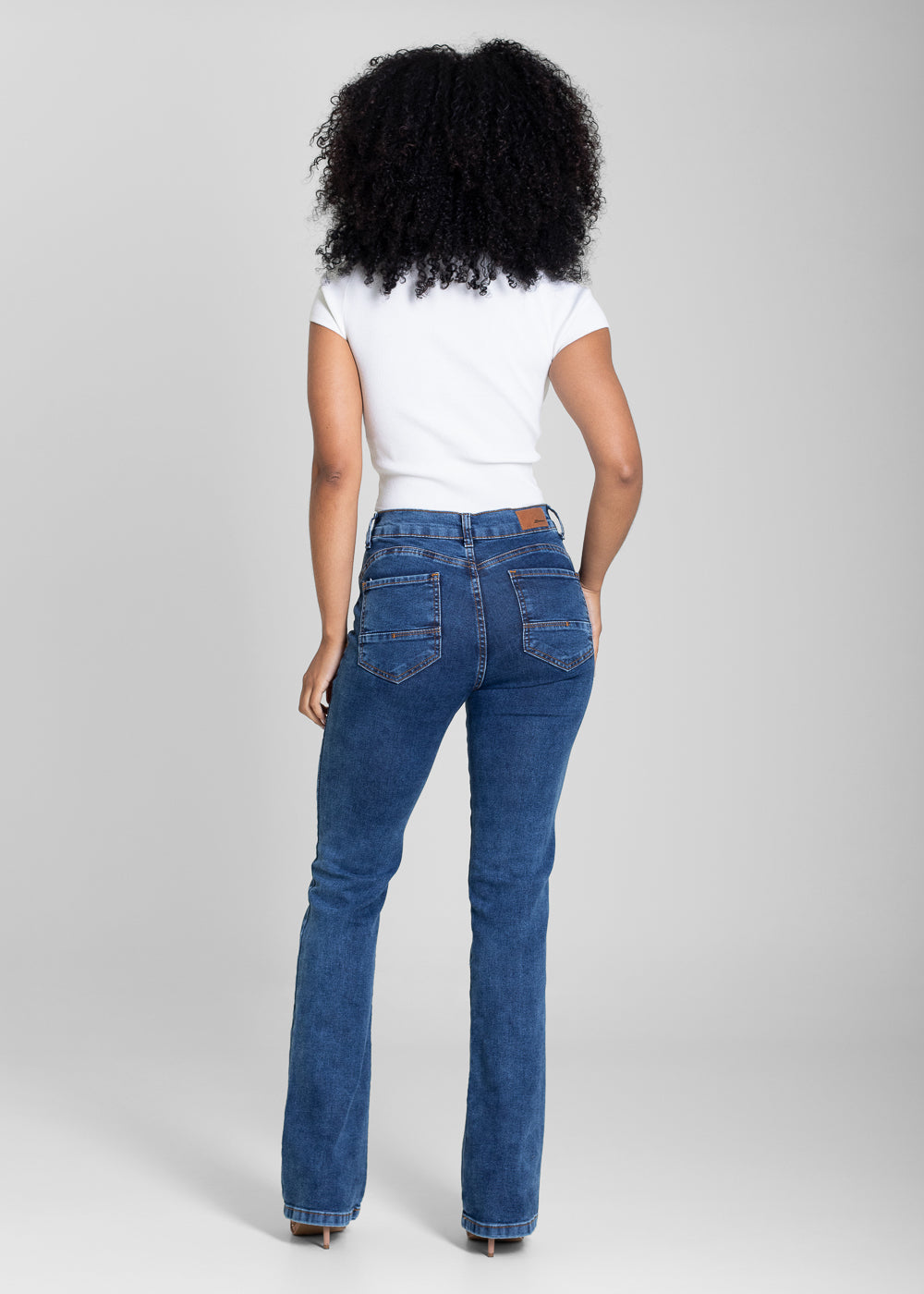 Calça Jeans Sawary Boot Cut - 283533 AZUL