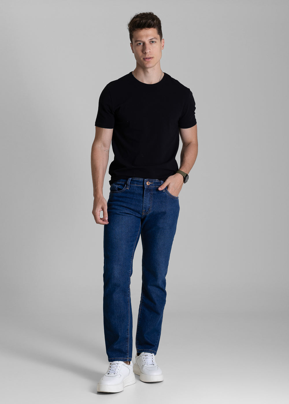 Calça Jeans Sawary 73 - 283537 AZUL