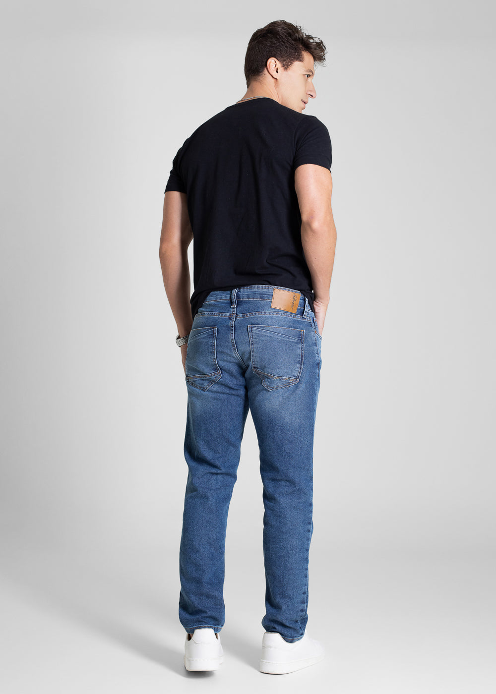 Calça Jeans Sawary 73 - 283539 AZUL
