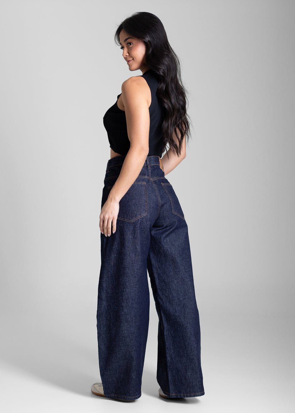 Calça Jeans Sawary Balloon Petit - 283559 AZUL