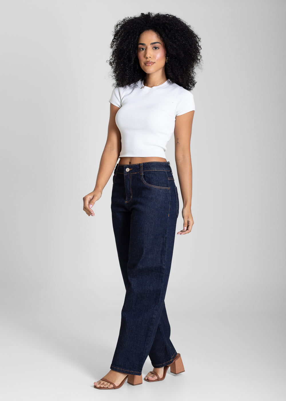 Calça Jeans Sawary Balloon - 283566 AZUL