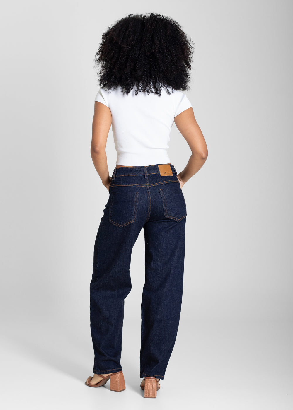 Calça Jeans Sawary Balloon - 283566 AZUL