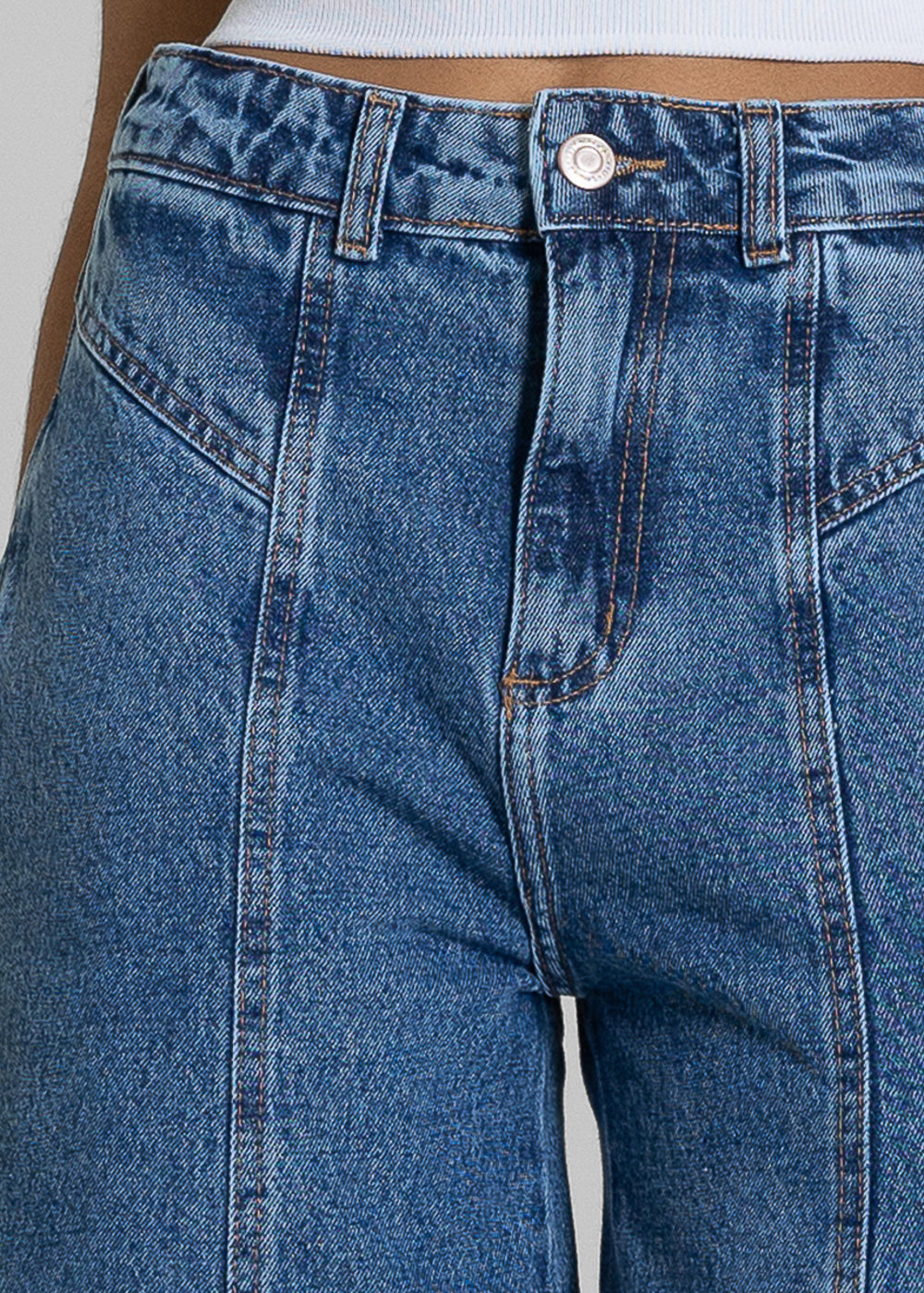 Calça Jeans Sawary Balloon - 283570 AZUL