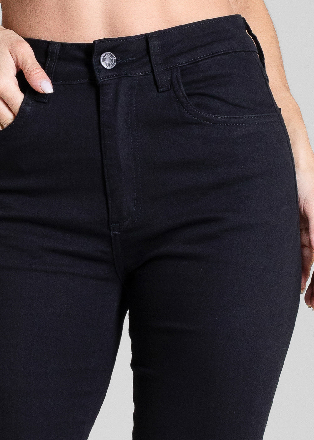 Calça Sarja Sawary Reta - 283601 PRETO