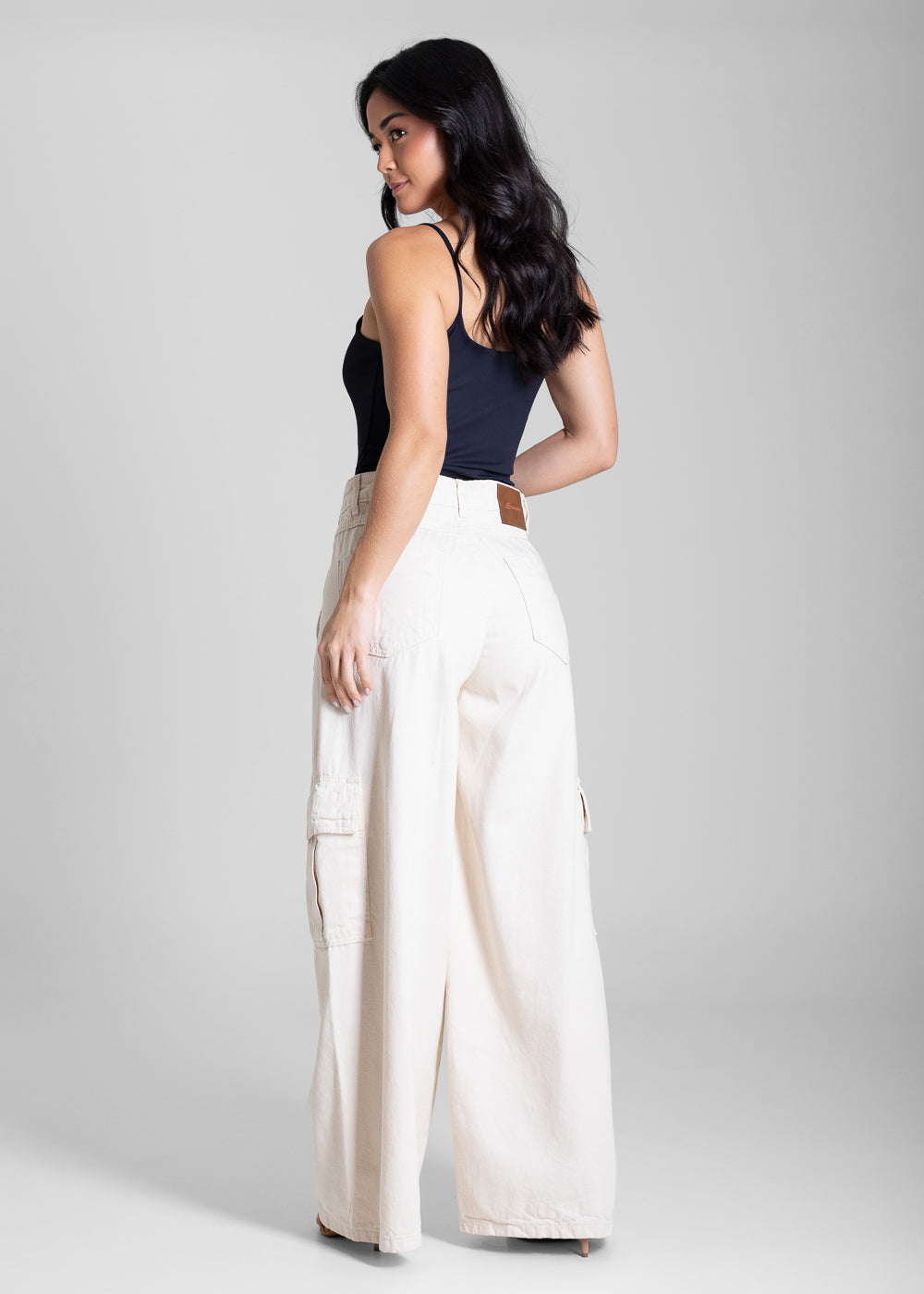 Calça Sarja Sawary Balloon - 283612 PT