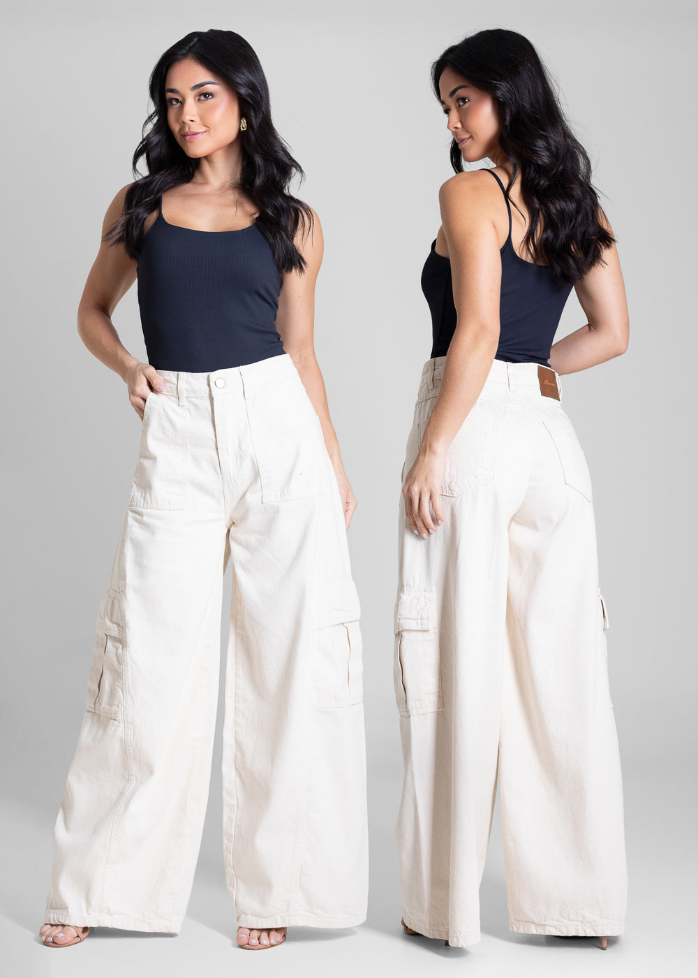 Calça Sarja Sawary Balloon - 283612 PT