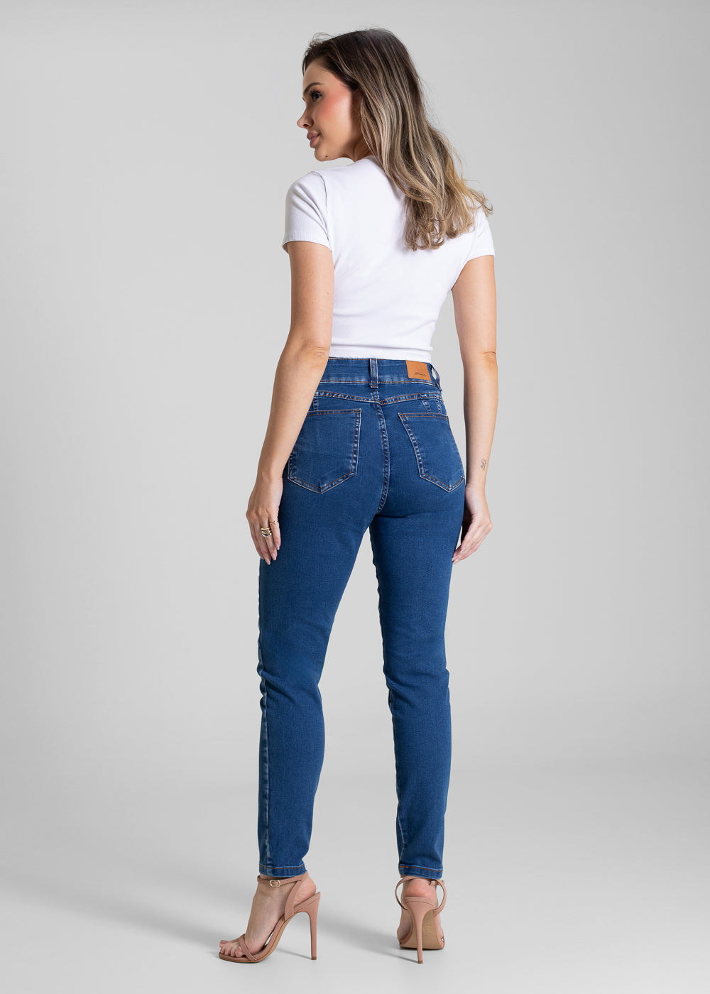 Calça Jeans Sawary Levanta Bumbum - 283619 AZUL