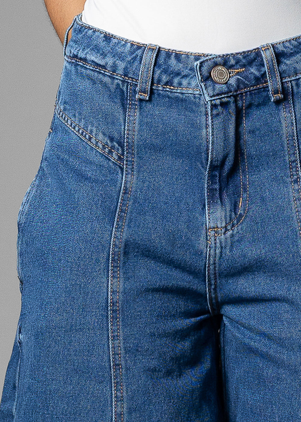 Calça Jeans Sawary Balloon - 283621 AZUL