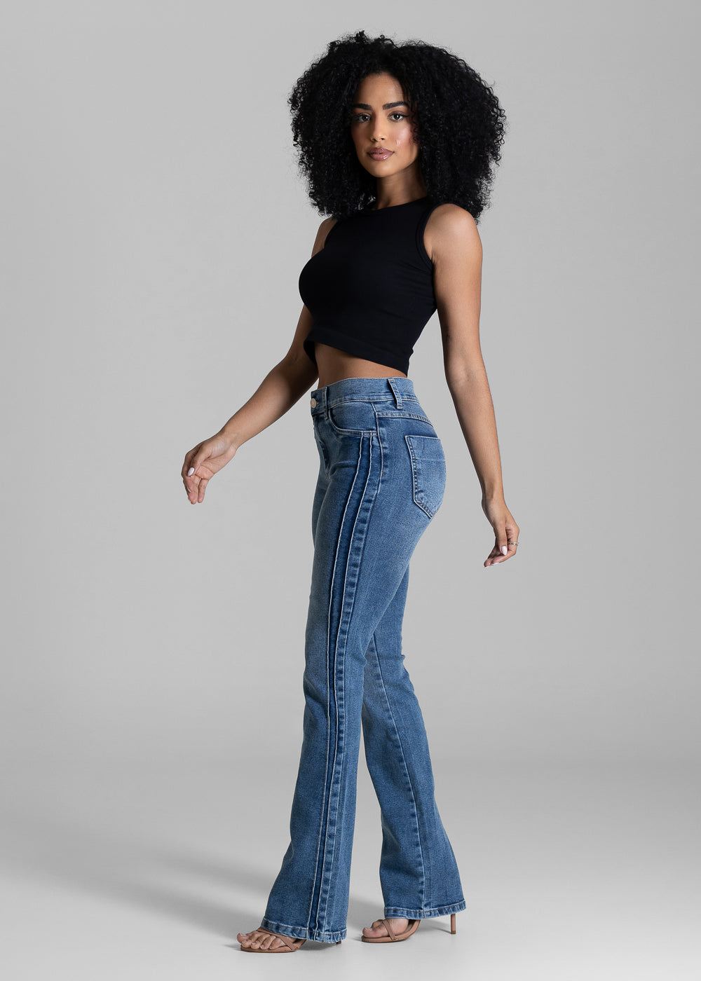 Calça Jeans Sawary Boot Cut - 283651 AZUL