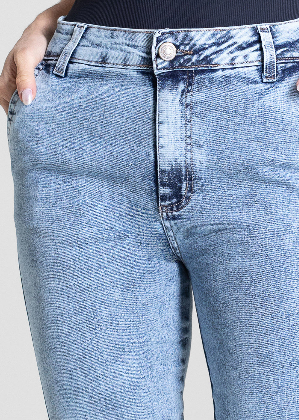 Calça Jeans Sawary Reta - 283664 AZUL