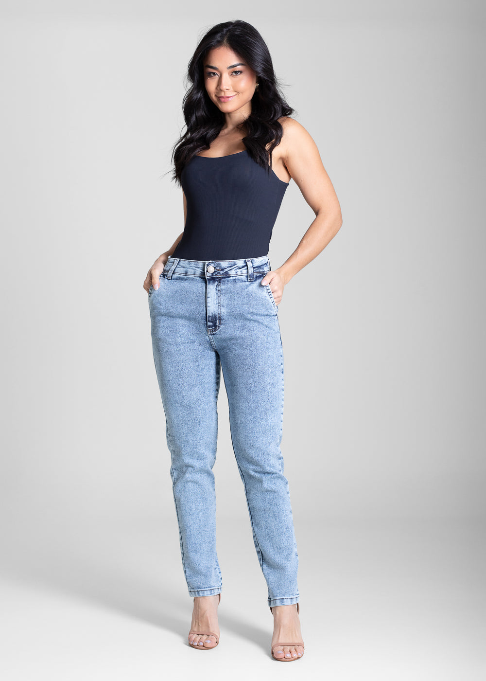Calça Jeans Sawary Reta - 283664 AZUL