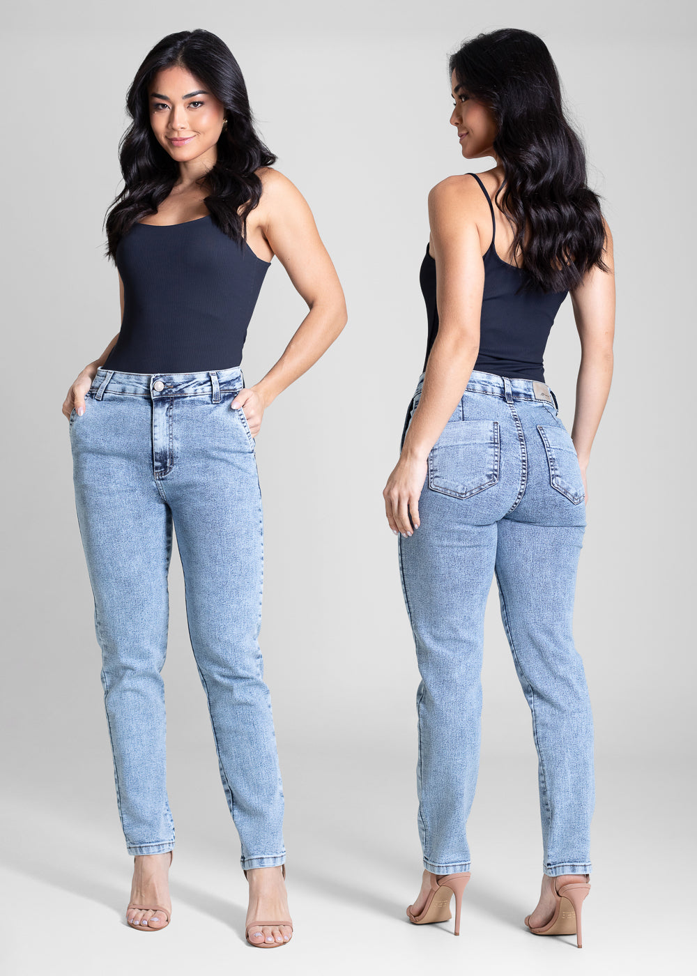 Calça Jeans Sawary Reta - 283664 AZUL