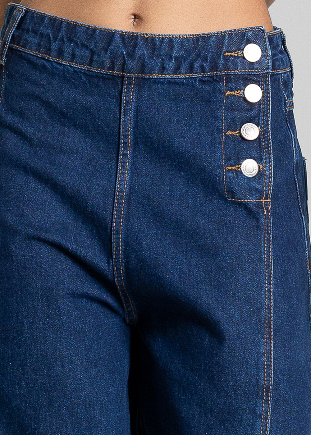 Calça Jeans Sawary Balloon - 283682 AZUL