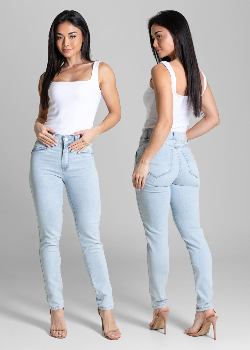 Calça Jeans Sawary Levanta Bumbum - 283686 AZUL