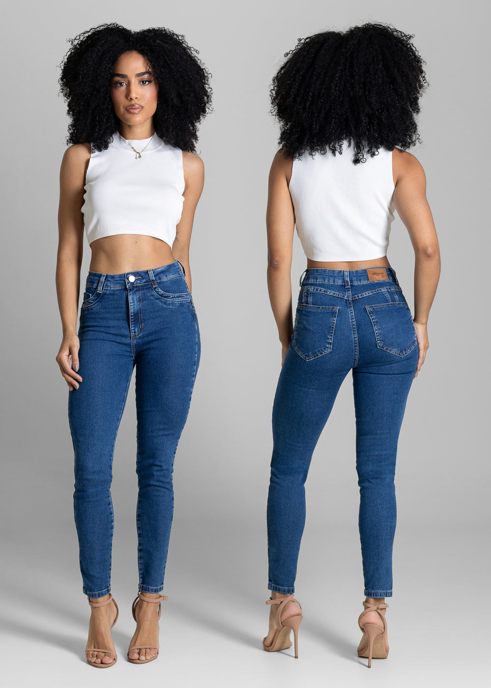 Calça Jeans Sawary Levanta Bumbum - 283693 AZUL