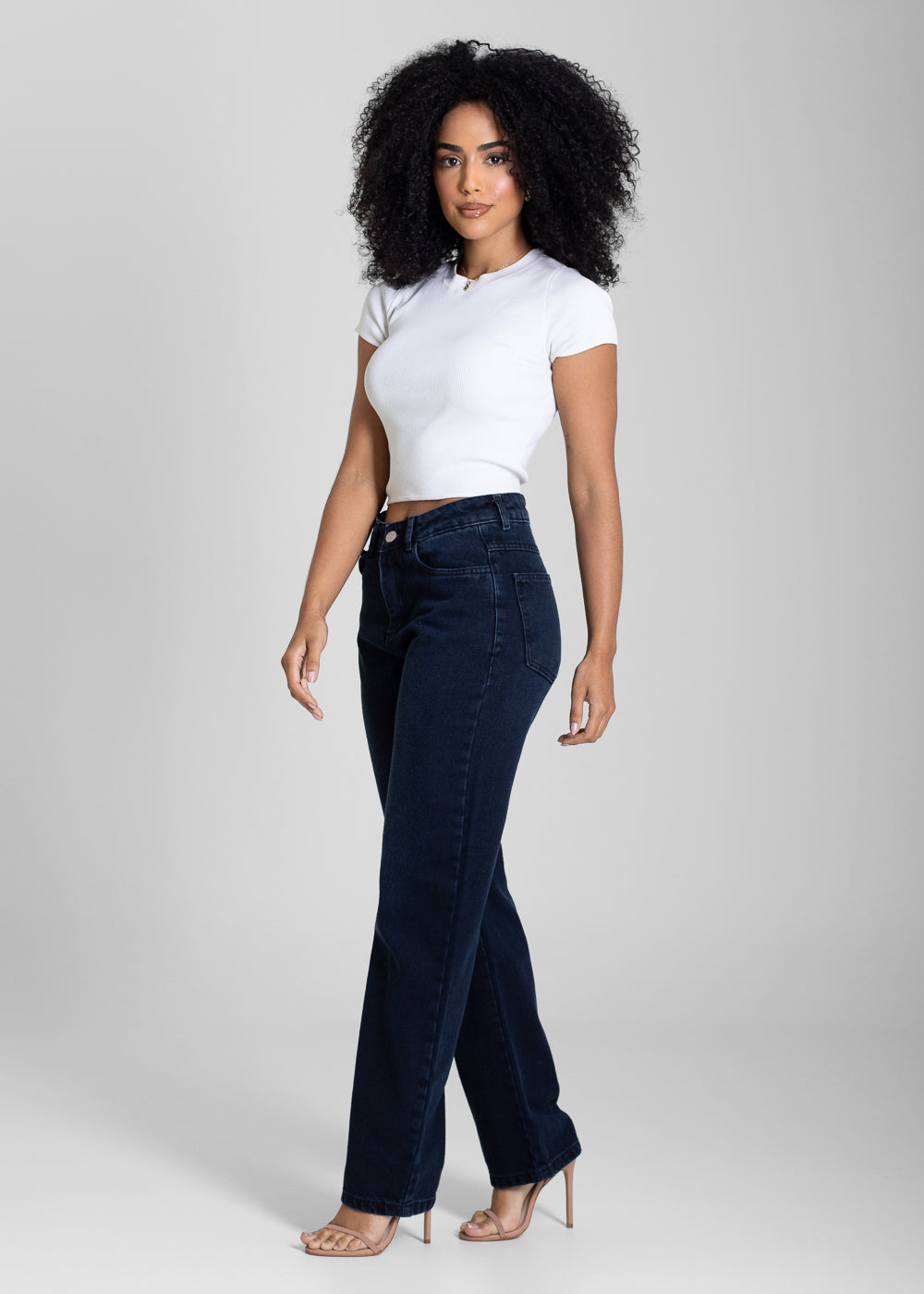 Calça Jeans Sawary Reta - 283698 AZUL