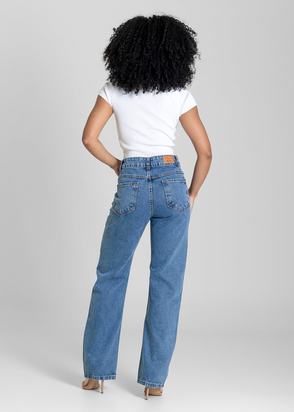 Calça Jeans Sawary Reta - 283700 AZUL