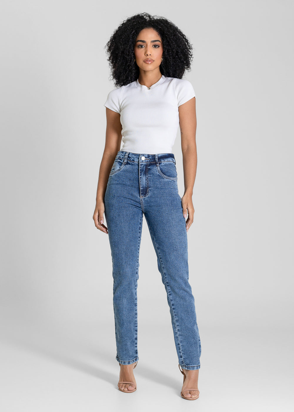 Calça Jeans Sawary Reta - 283717 AZUL