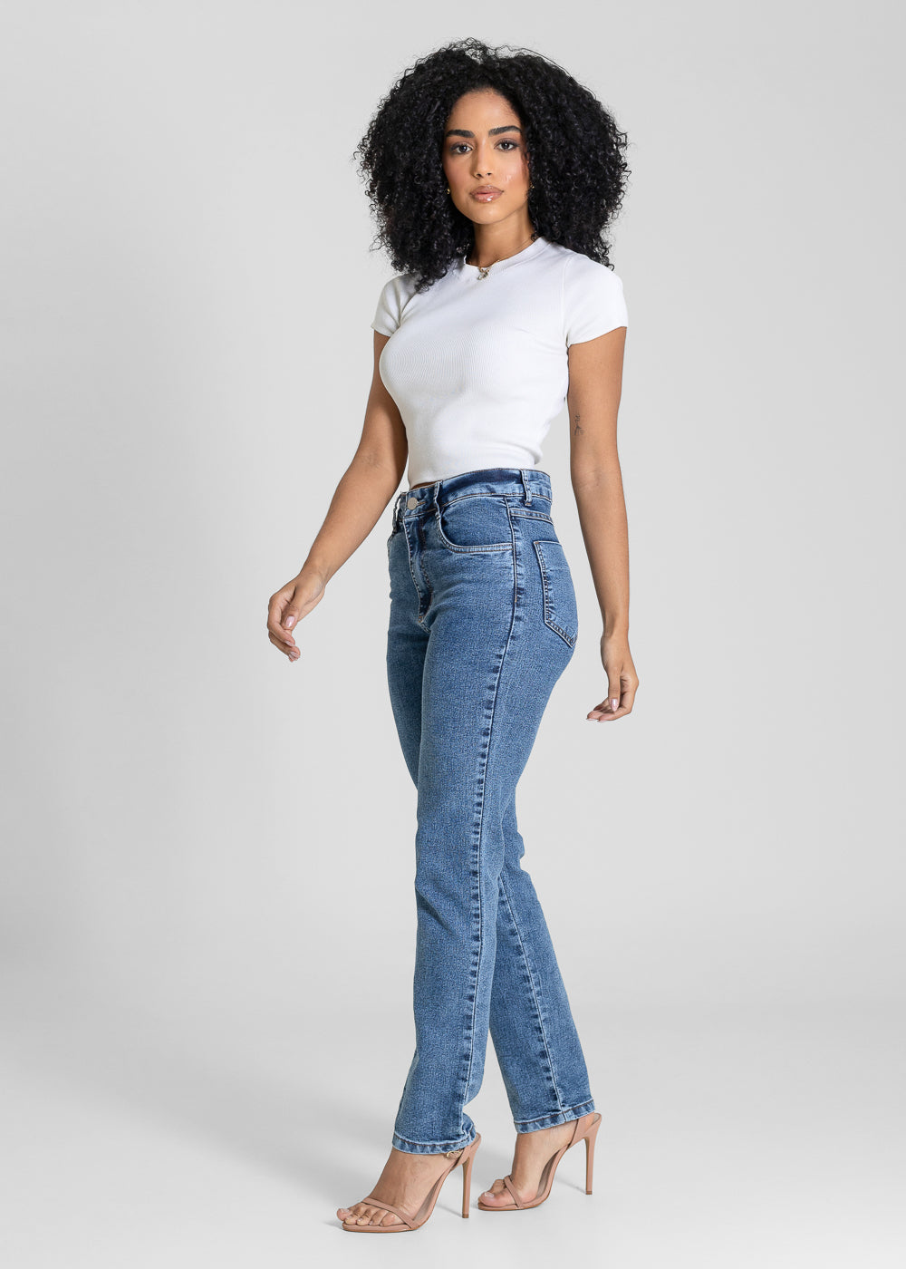 Calça Jeans Sawary Reta - 283717 AZUL