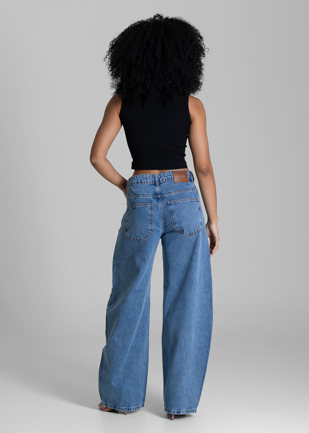 Calça Jeans Sawary Balloon - 283725 AZUL