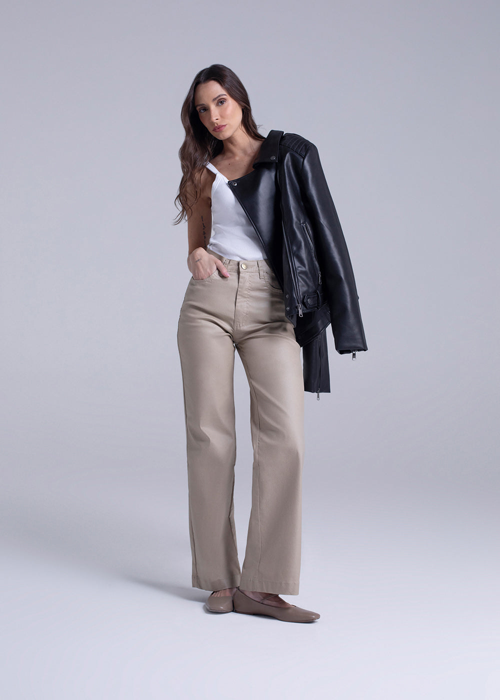 Jaqueta Sawary - 283734 PRETO