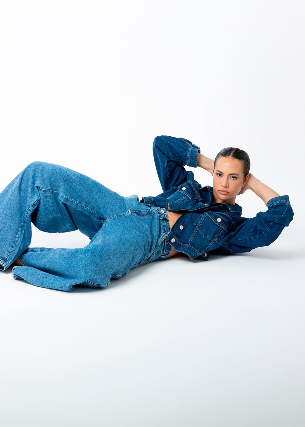 Calça Jeans Sawary Balloon - 283738 AZUL