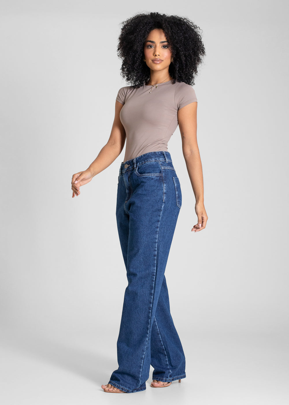 Calça Jeans Sawary Reta - 283754 AZUL