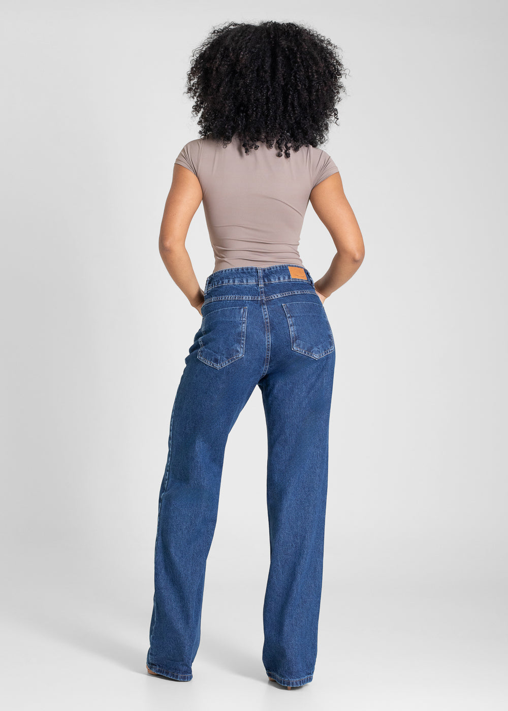 Calça Jeans Sawary Reta - 283754 AZUL