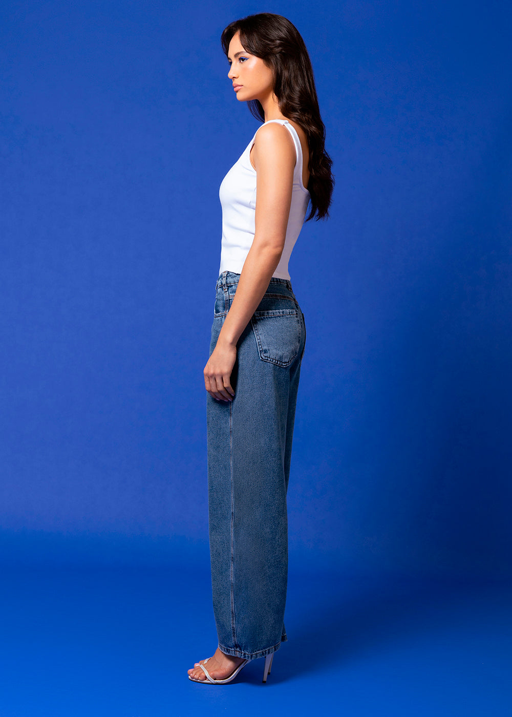 Calça Jeans Sawary Barrel - 283755 AZUL