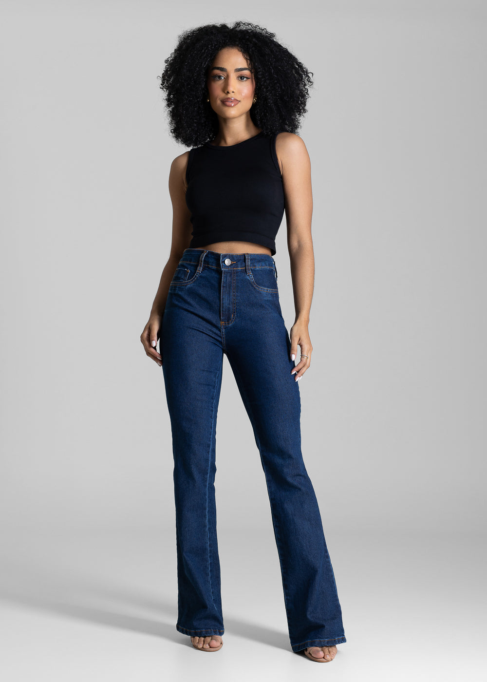 Calça Jeans Sawary Super Lipo Boot Cut - 283756 AZUL