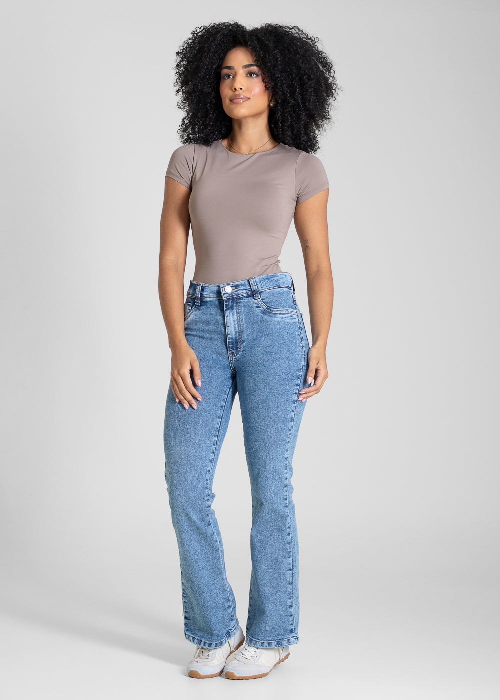 Calça Jeans Sawary Boot Cut Petit - 283757 AZUL