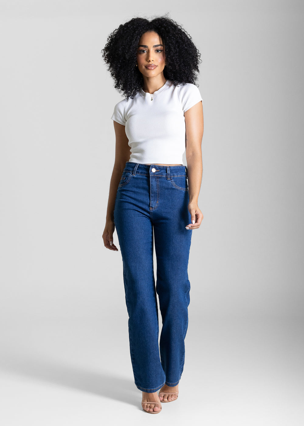 Calça Jeans Sawary Reta - 283760 AZUL