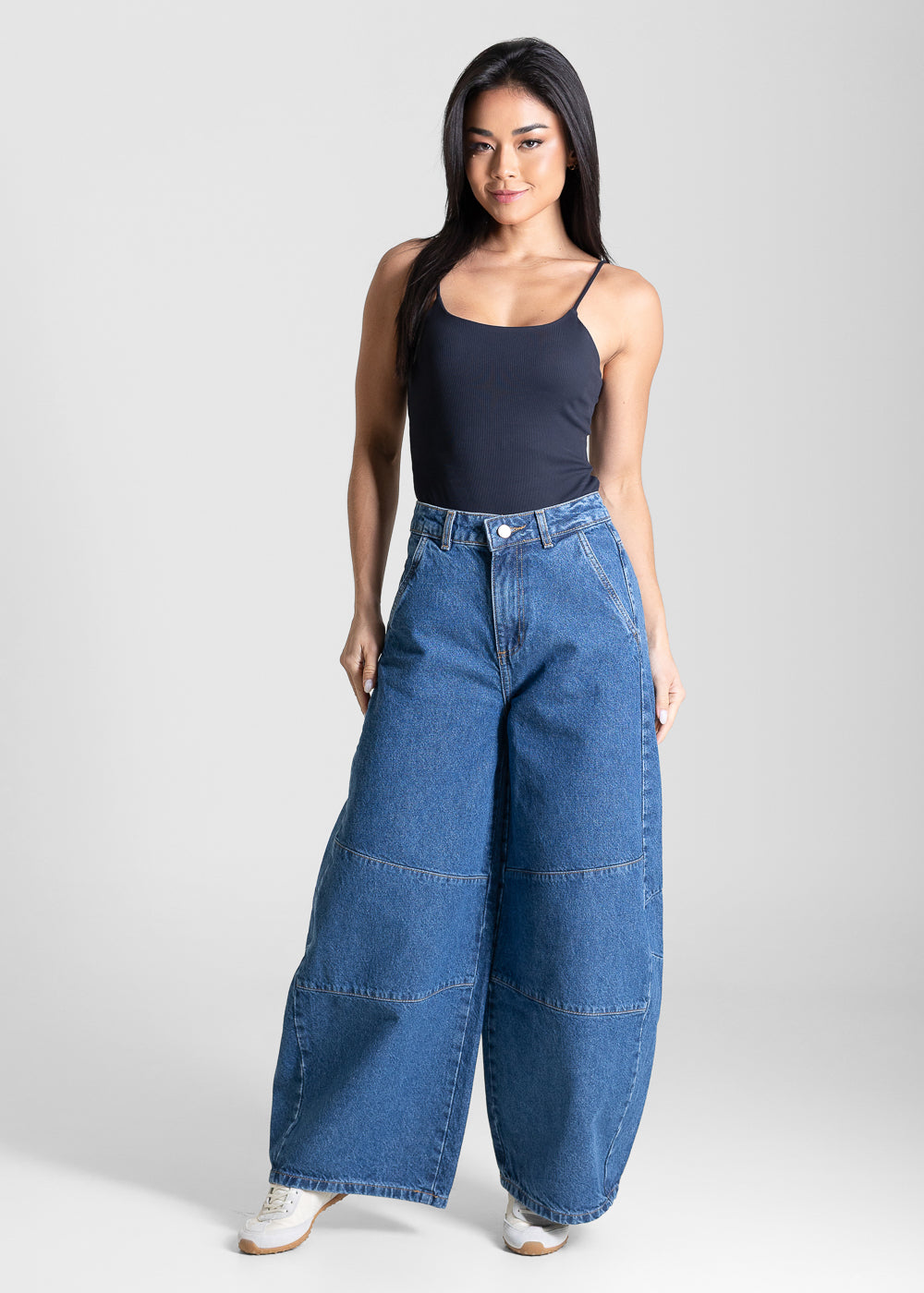 Calça Jeans Sawary Balloon Petit - 283784 AZUL