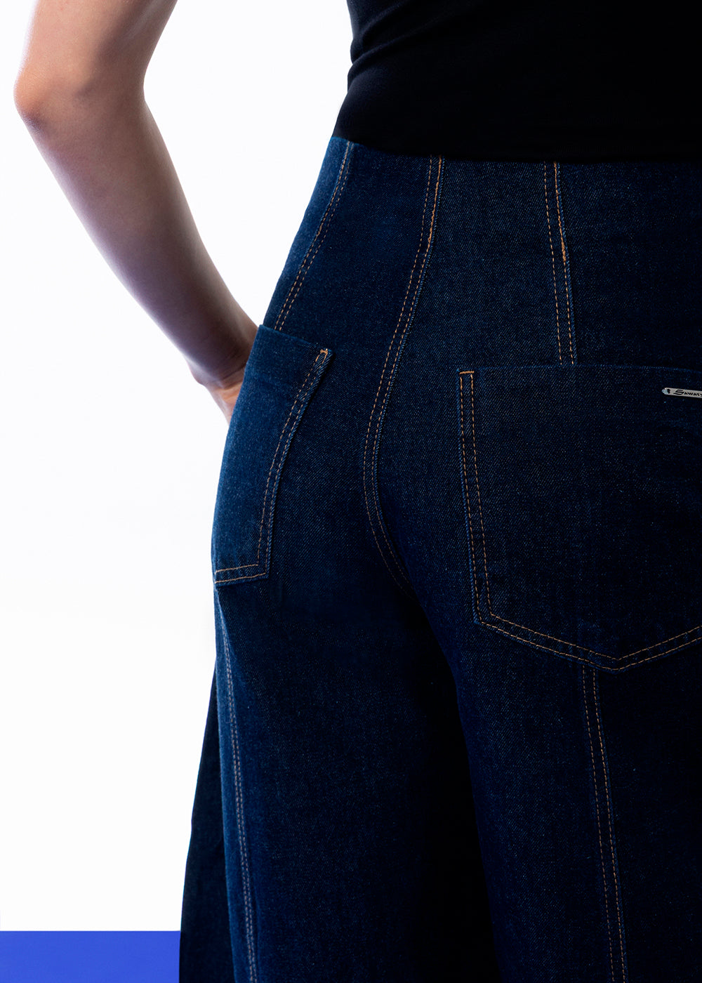 Calça Jeans Sawary Balloon - 283810 AZUL