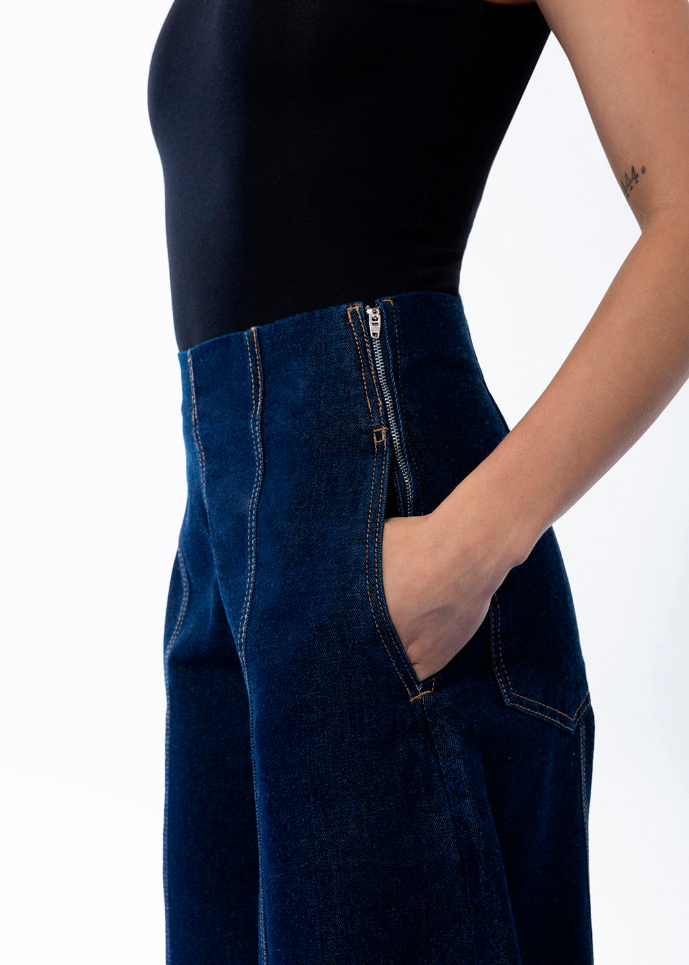 Calça Jeans Sawary Balloon - 283810 AZUL