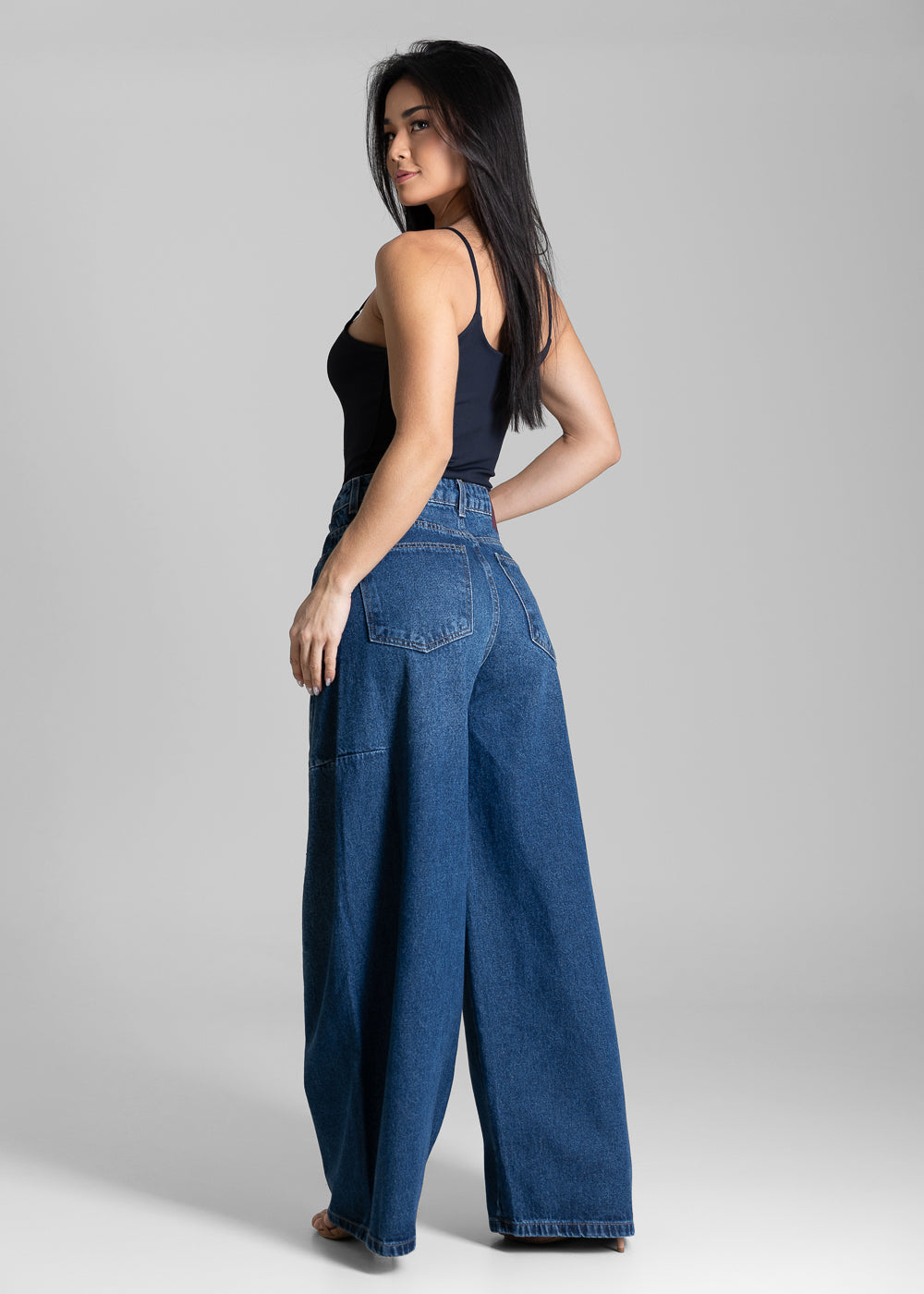 Calça Jeans Sawary Balloon - 283828 AZUL