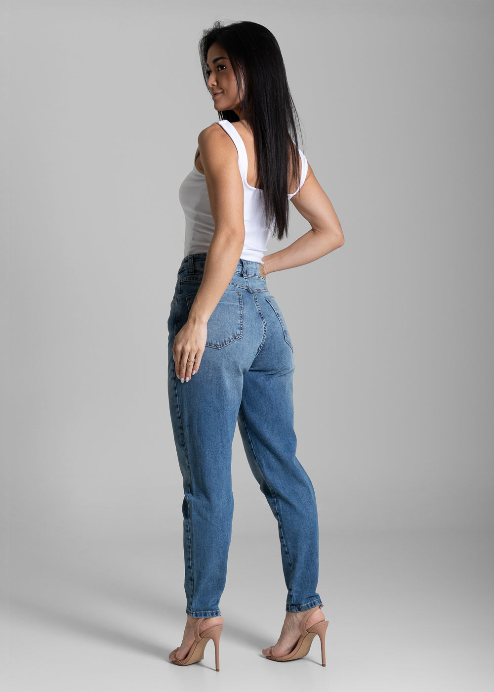 Calça Jeans Sawary Mom - 283829 AZUL