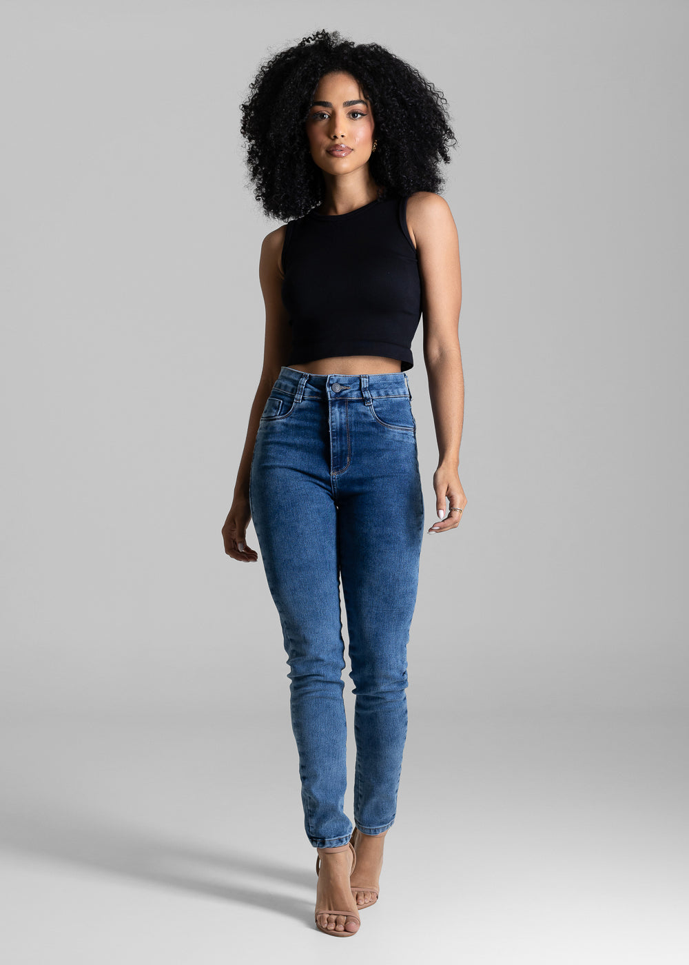 Calça Jeans Sawary Push Up - 283851 AZUL