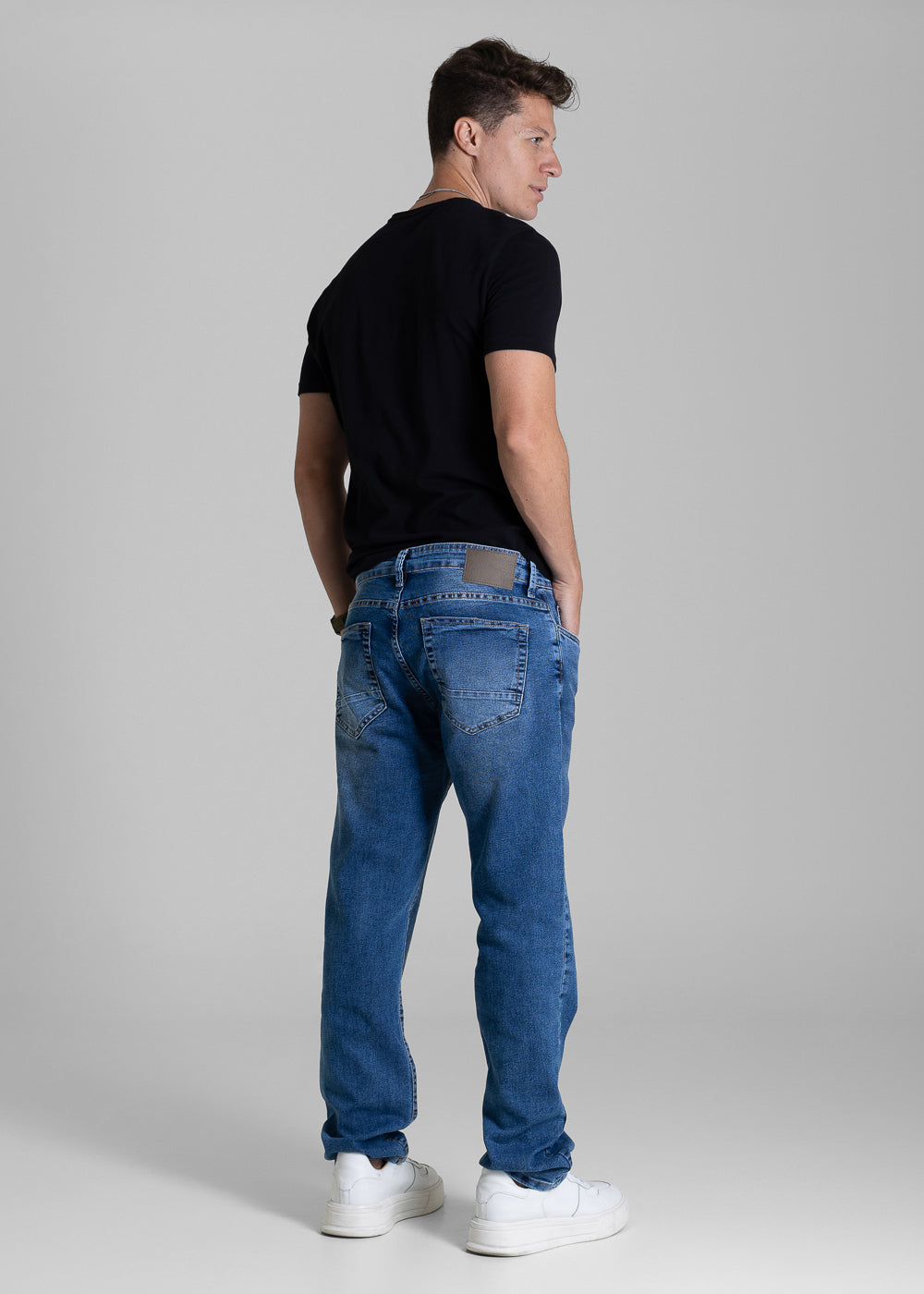 Calça Jeans Sawary Reta - 283857 AZUL