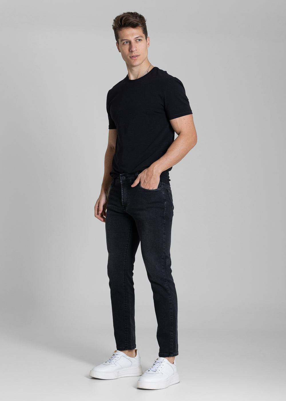 Calça Jeans Sawary 73 - 283860 PRETO