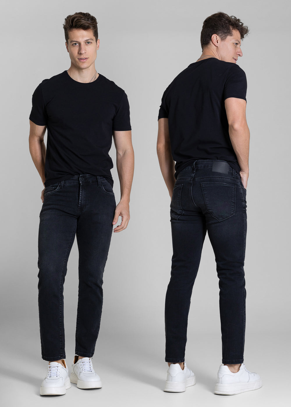 Calça Jeans Sawary 73 - 283860 PRETO