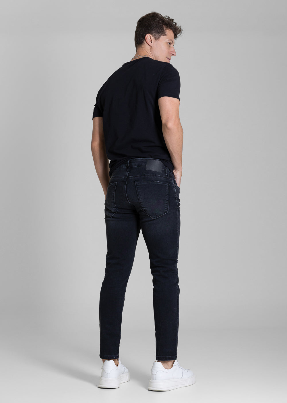 Calça Jeans Sawary 73 - 283860 PRETO